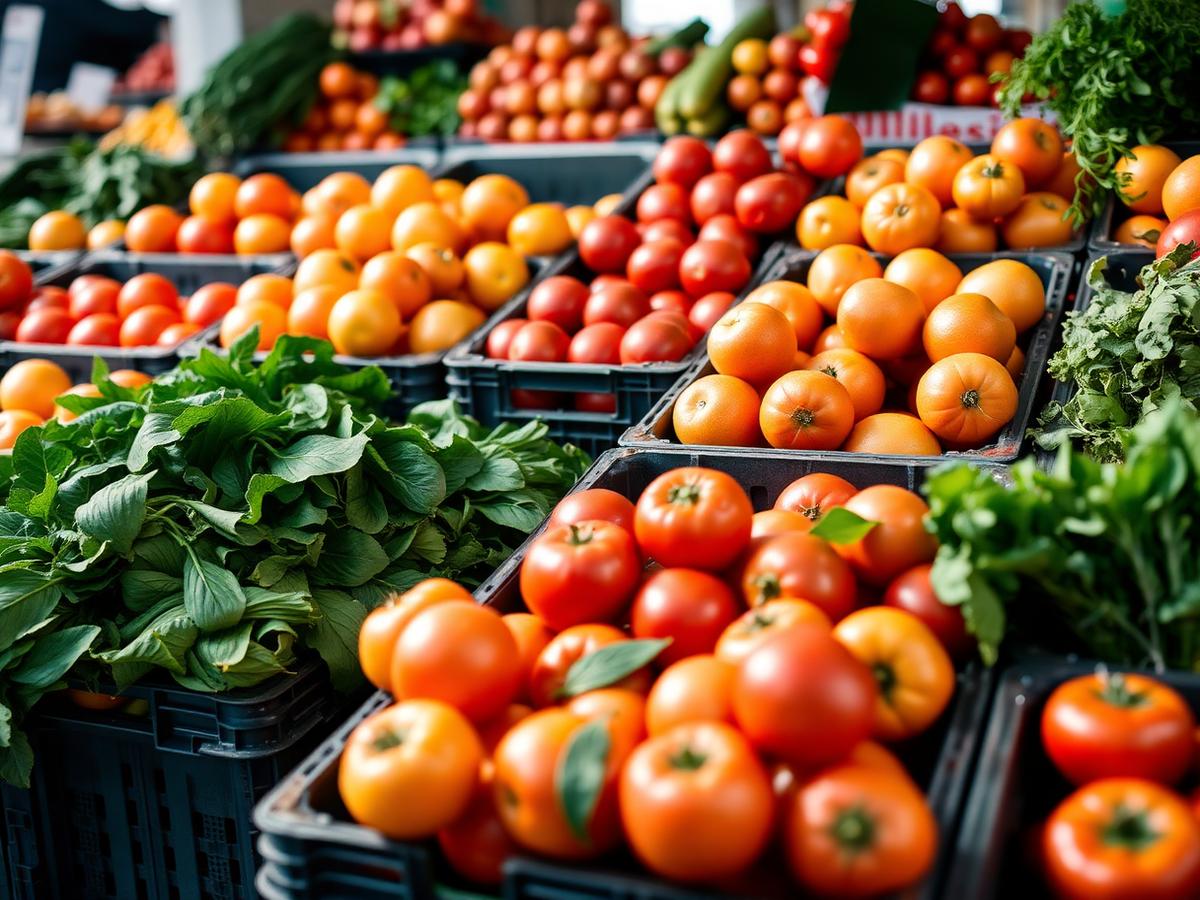 Fruta y verdura fresca en Frutas La Mancha